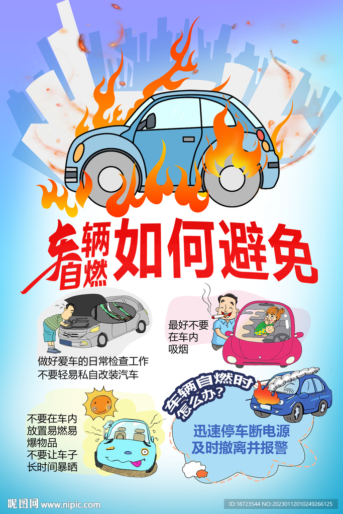 防止汽车自燃的有效措施