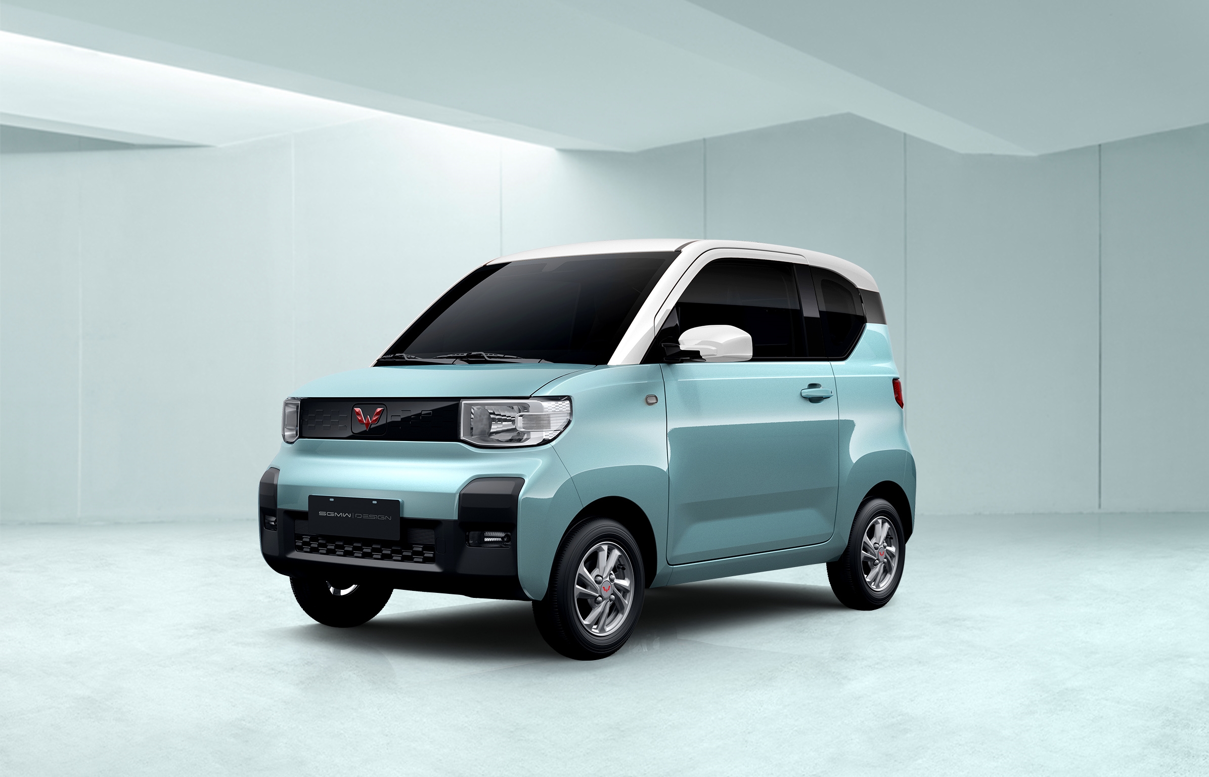 全新五菱宏光MINIEV三门版实车曝光