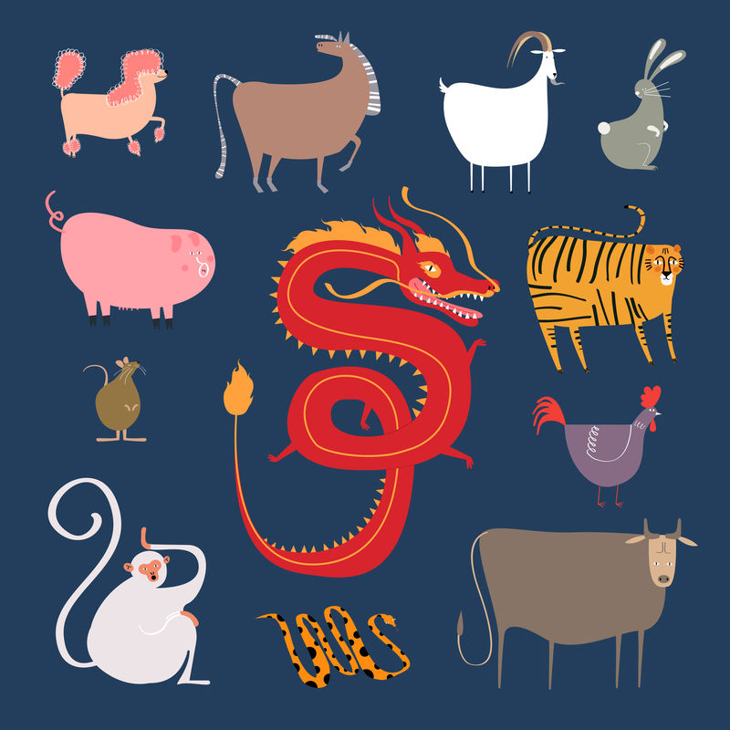十二生肖 中国文化的动物象征 (十二生肖中国民间故事)